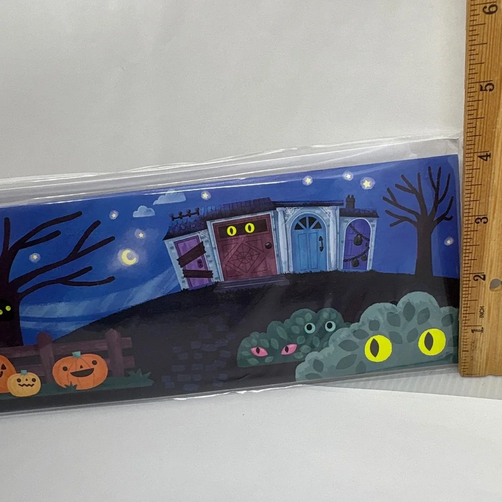 Up With Paper Haunted Monsters Halloween Panoramics Pop-Up Light Up Card‎